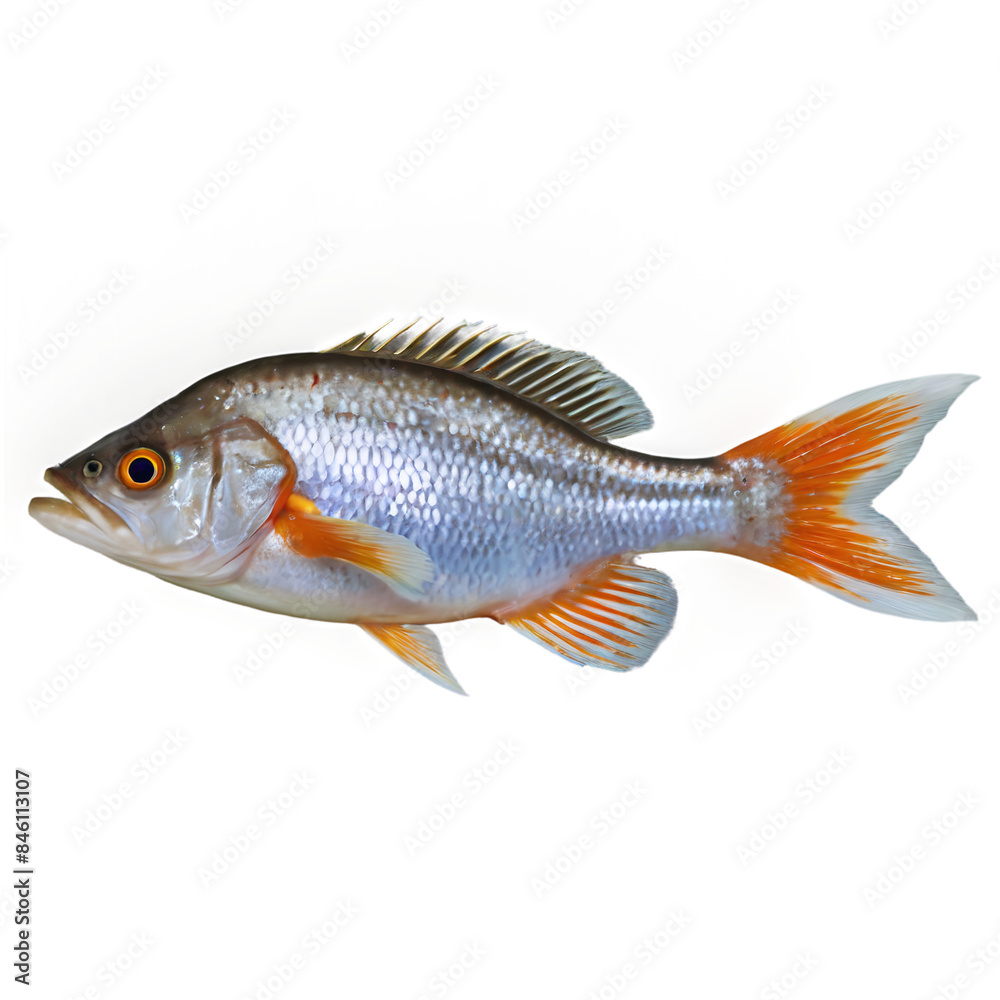 Blue Fish Isolated on Transparent Background Blue Fish Isolated on Transparent Background