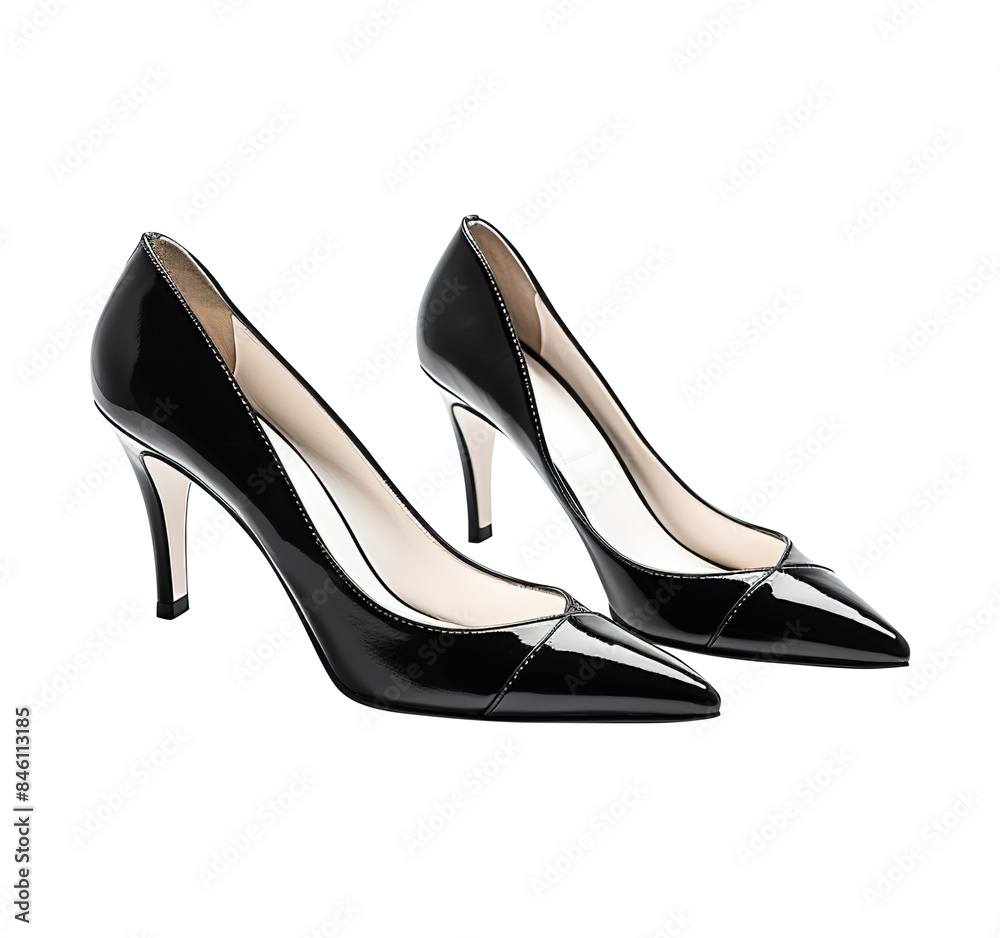 pair of shoes on transparent background, clipping path, png, pair of shoes on transparent background, clipping path, png,