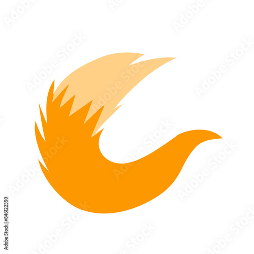 fox tail vector