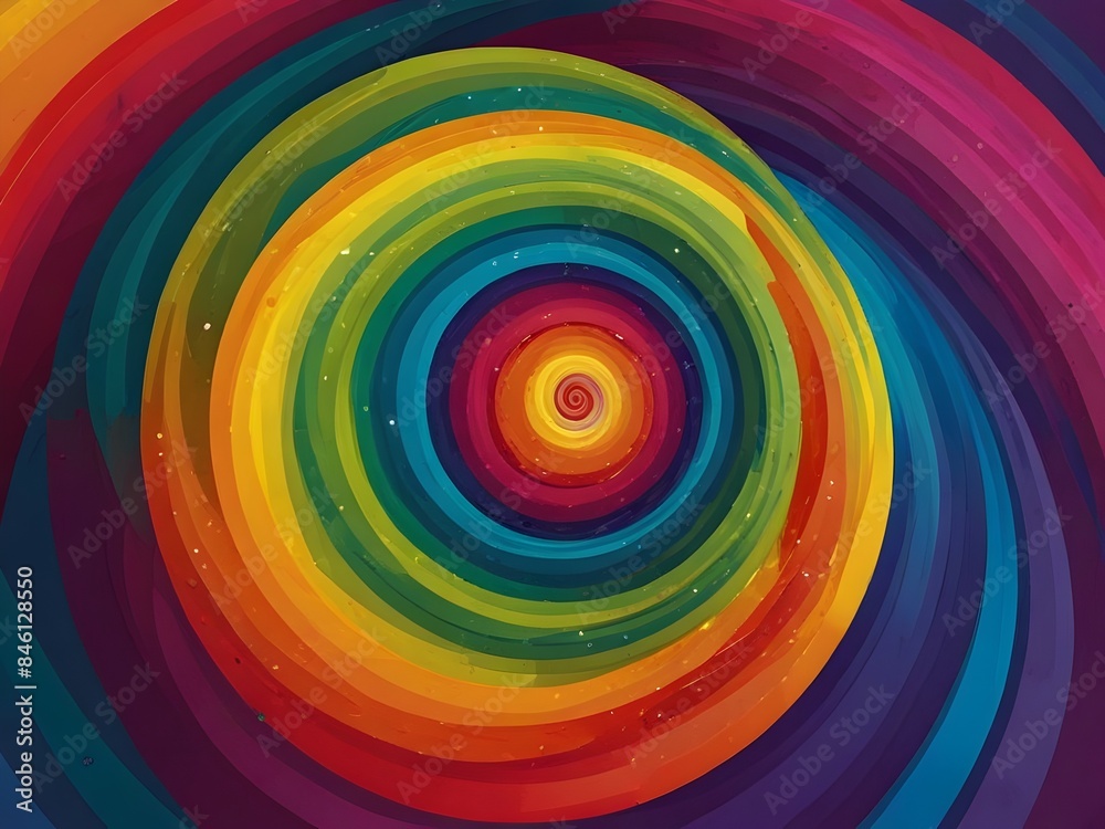 Abstract Colorful Swirl Background, generative AI Abstract Colorful Swirl Background, generative AI