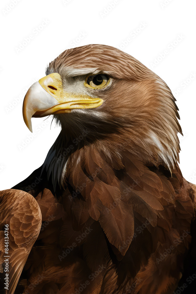 Obraz premium Isolated PNG Eagle Bird, GENERATIVE AI