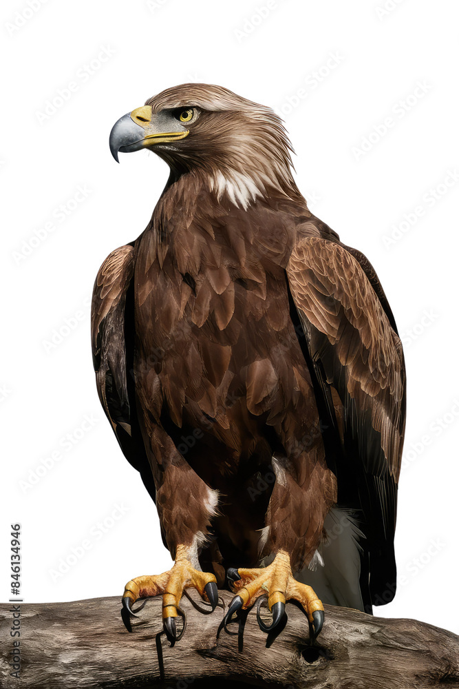 Obraz premium Isolated PNG Eagle Bird, GENERATIVE AI
