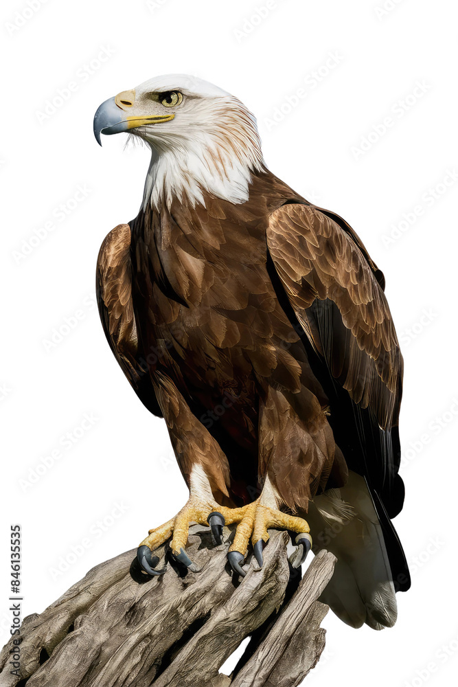 Obraz premium Isolated PNG Eagle Bird, GENERATIVE AI