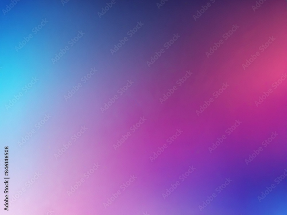 Fototapeta premium Blurred color gradient purple pink blue grainy color gradient background dark abstract backdrop banner poster wallpaper website header design