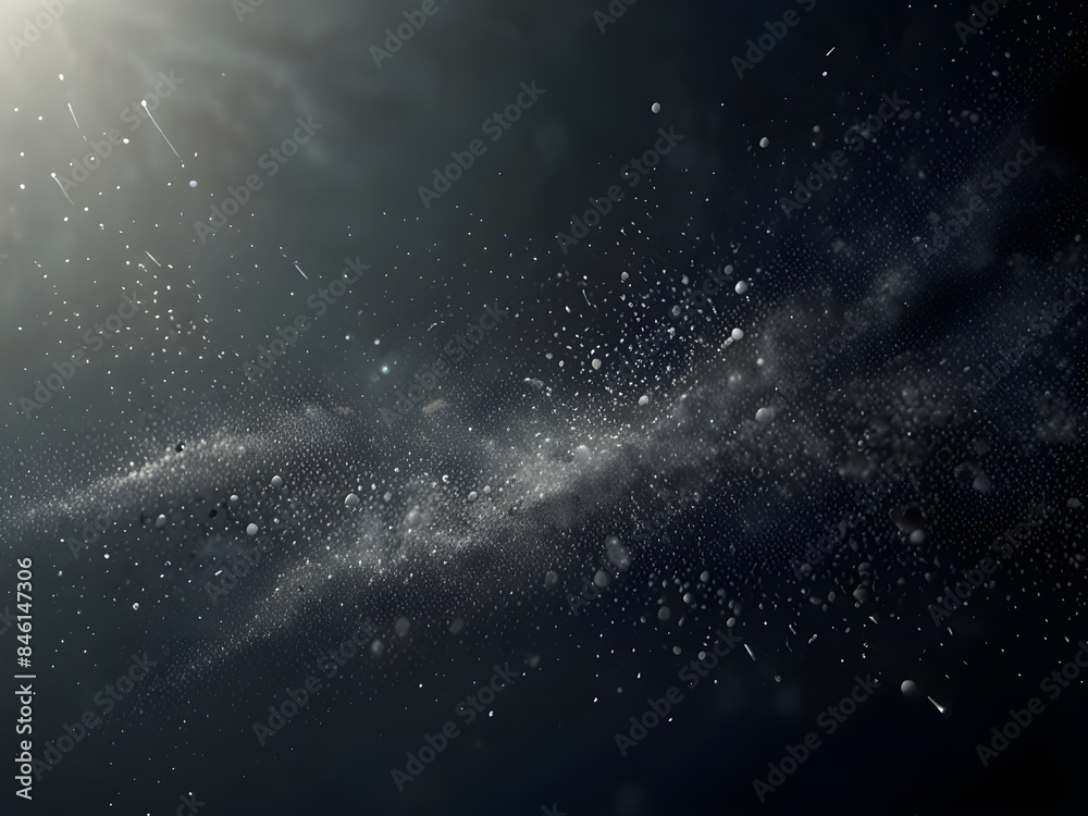 Abstract Dust Particle Background, generative AI Abstract Dust Particle Background, generative AI