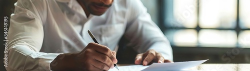 Inmate writing a heartfelt letter to a loved one, establishing an emotional connection, quiet cell