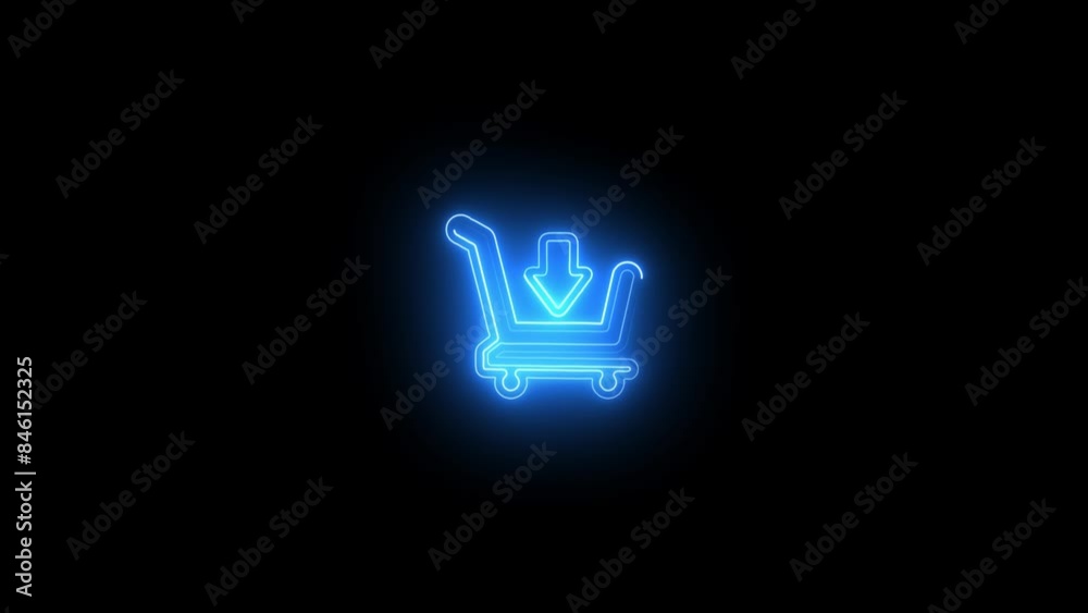 technology buy icon with basket downloading product. technology buy icon with basket downloading product.
