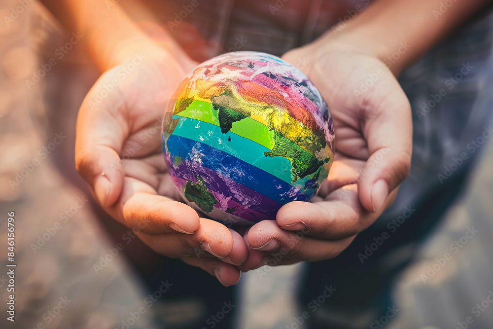 Love makes the world better. LGBTQ concept. Love makes the world better. LGBTQ concept.