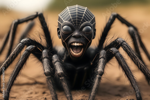 Anansi, the legendary trickster spider of Akan folklore, spins his cunning tales across continents in a rich tapestry of oral tradition.
