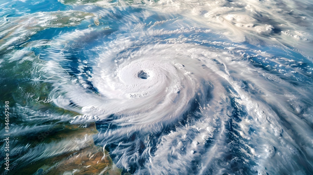 Time Lapse View of Hurricane Andrew
