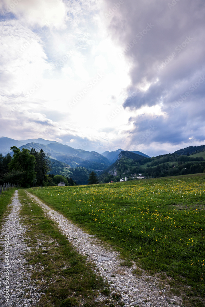 Semmering, Austria, Mountains Semmering, Austria, Mountains
