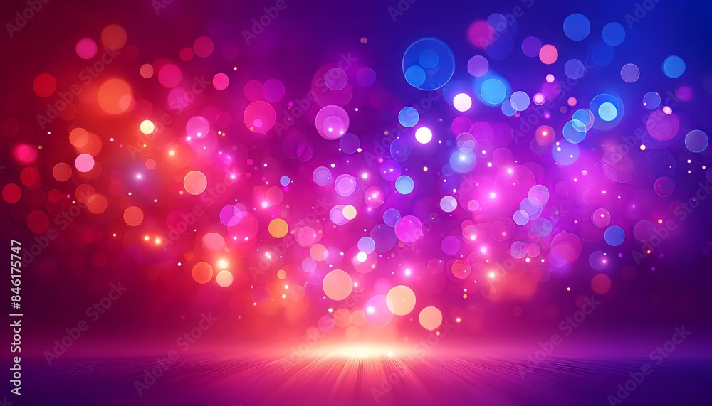 Abstract Background with Blurry Lights Abstract Background with Blurry Lights