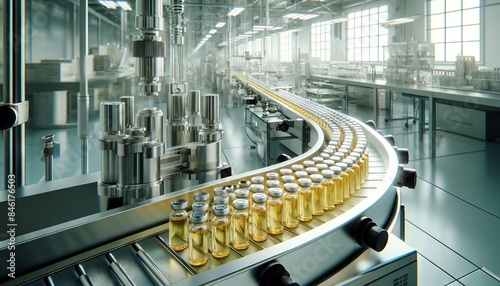 Automated Pharmaceutical Production Line