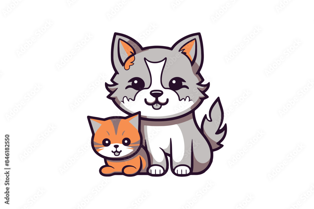 cat and kitten cat and kitten