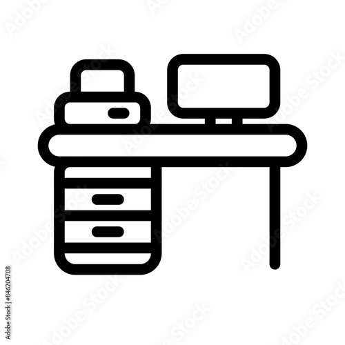 work desk icon
