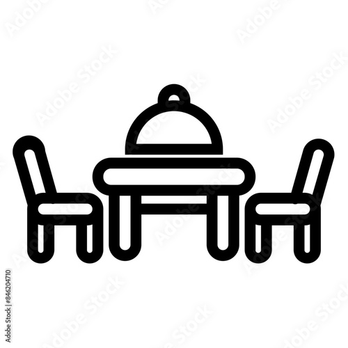 dinning table icon