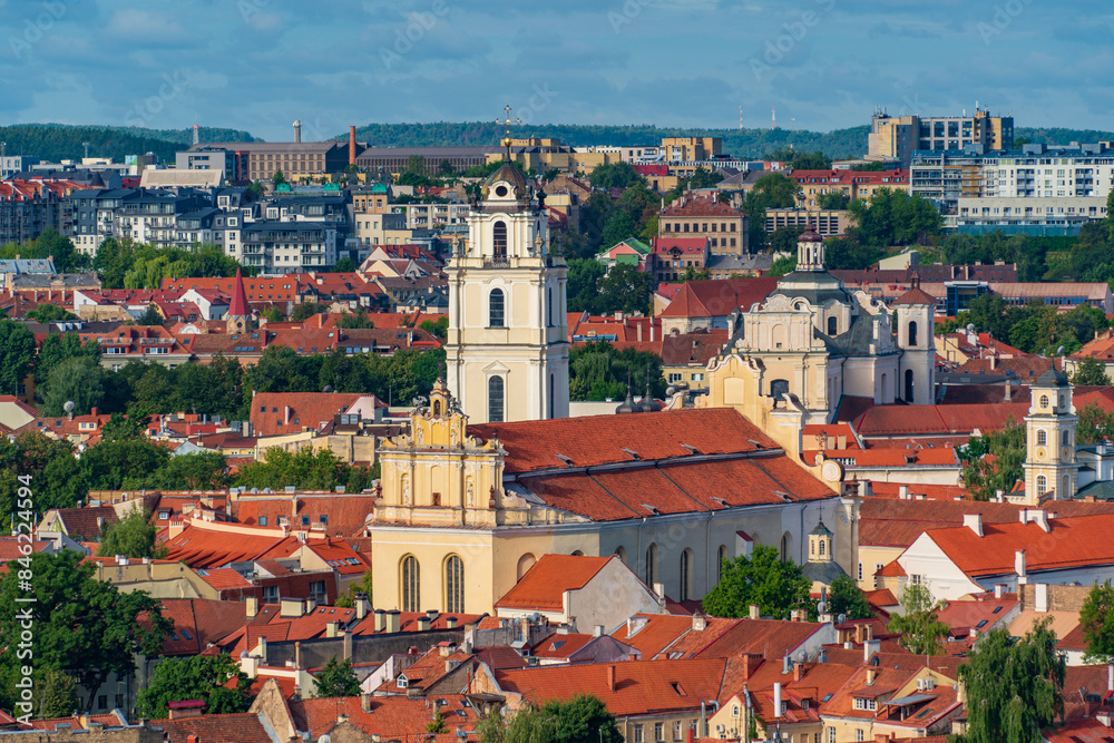 Obraz premium Church of St. Johns in Vilnius, Lithuania