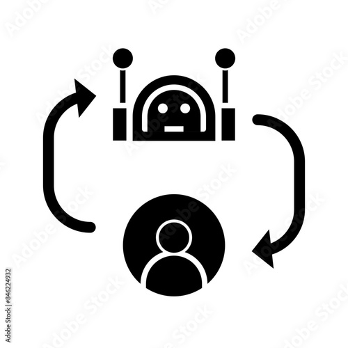 collaborative robots icon