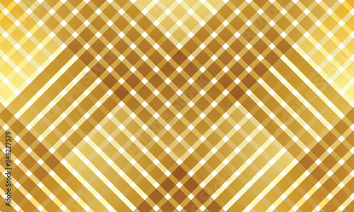 abstract simple diagonal golden gradient repeat cross line pattern can be used background.