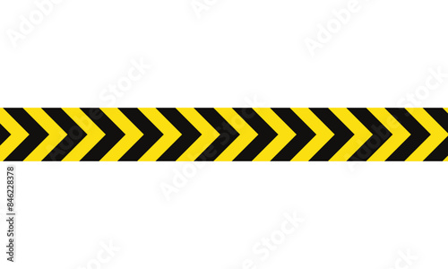 abstract creative black yellow warning line art.