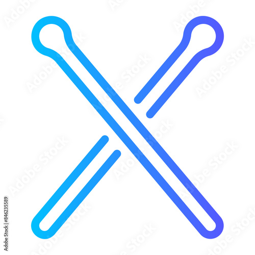 mallet gradient icon
