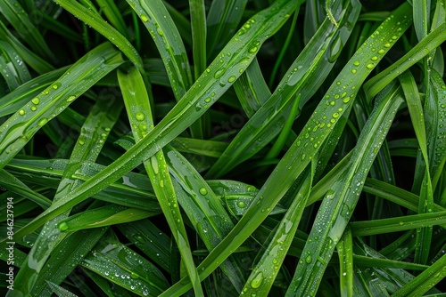 Green grass closeup,
