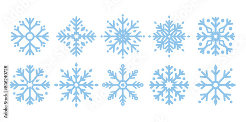 Snowflake Vector Set
