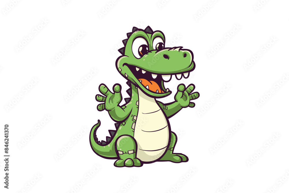 green dragon cartoon vector sublimation mascot logo design green dragon cartoon vector sublimation mascot logo design