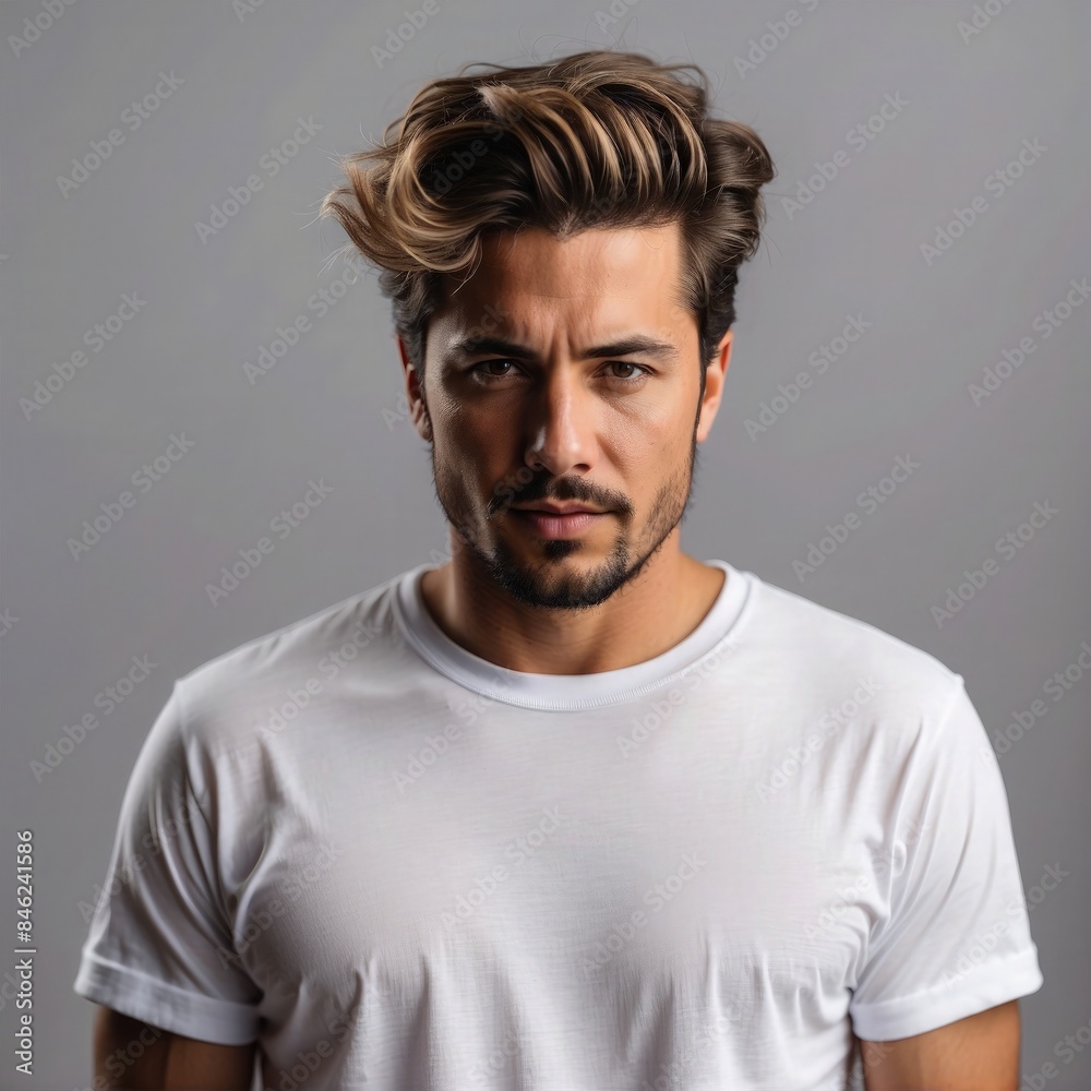 Plain White T-Shirt Mockup Plain White T-Shirt Mockup