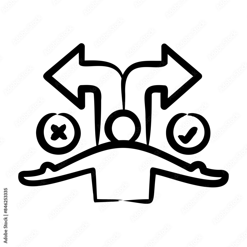 Decision Making Icon Decision Making Icon