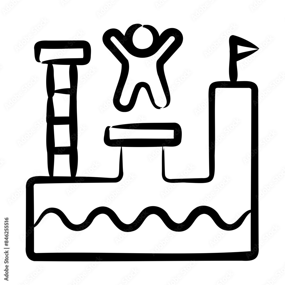 Platformer Icon Platformer Icon