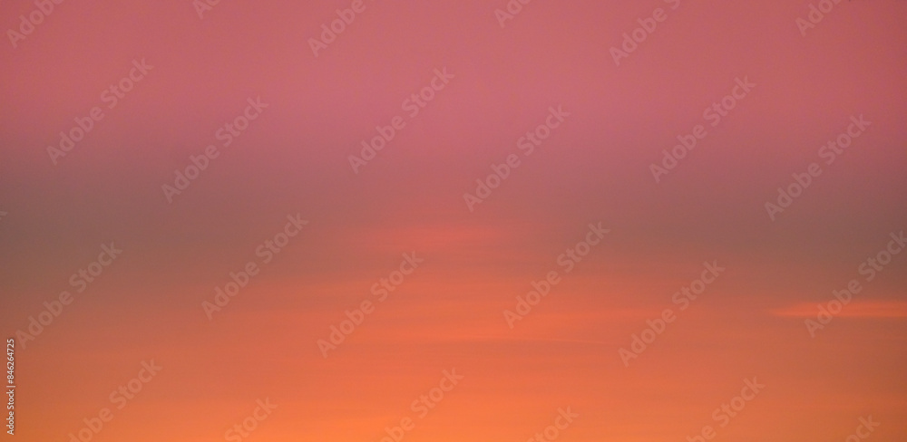 Enjoy a panoramic view of the skyline. The sun rises in the morning sky with colorful clouds. and beautiful cloud patterns In the soft light of the morning Enjoy a panoramic view of the skyline. The sun rises in the morning sky with colorful clouds. and beautiful cloud patterns In the soft light of the morning