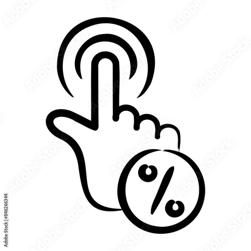 Click Through Rate Icon