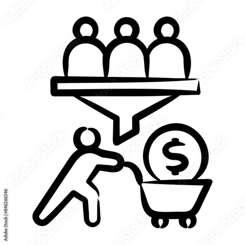Conversion Rate Icon