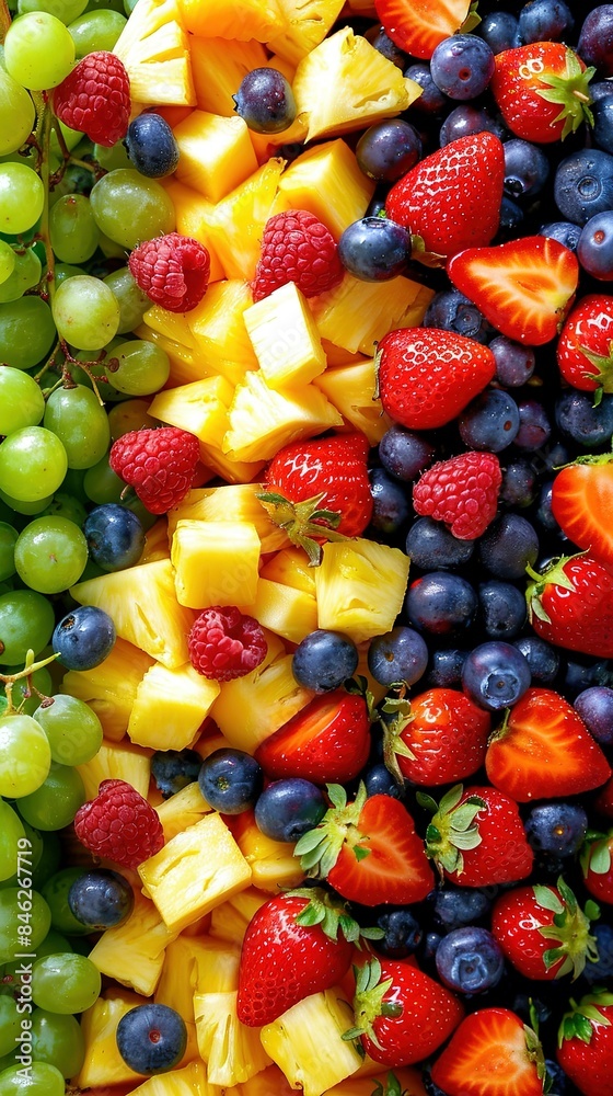 Obraz premium fruit background