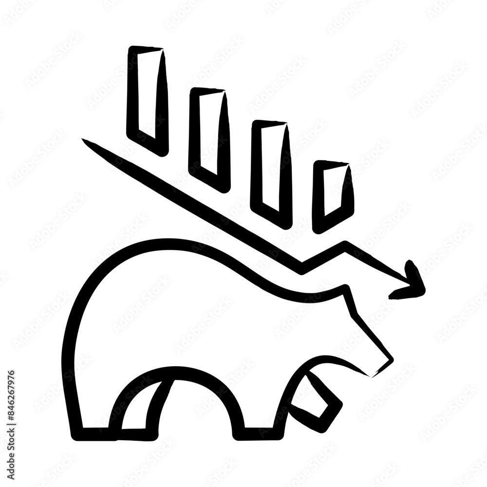 Bear Market Icon