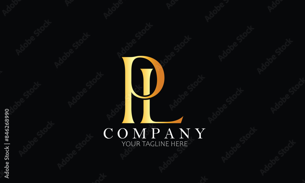 PL logo, letter logo, Branding logo, Clothing logo PL logo, letter logo, Branding logo, Clothing logo