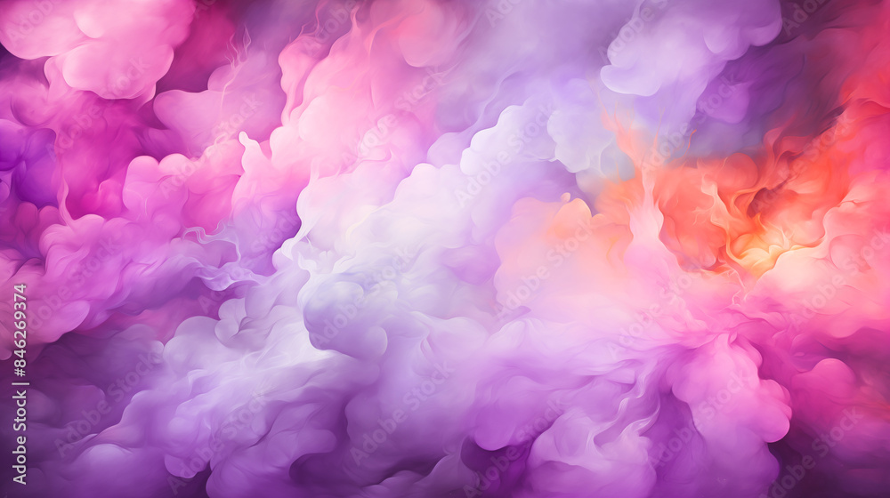 Fototapeta premium Colored smoke background