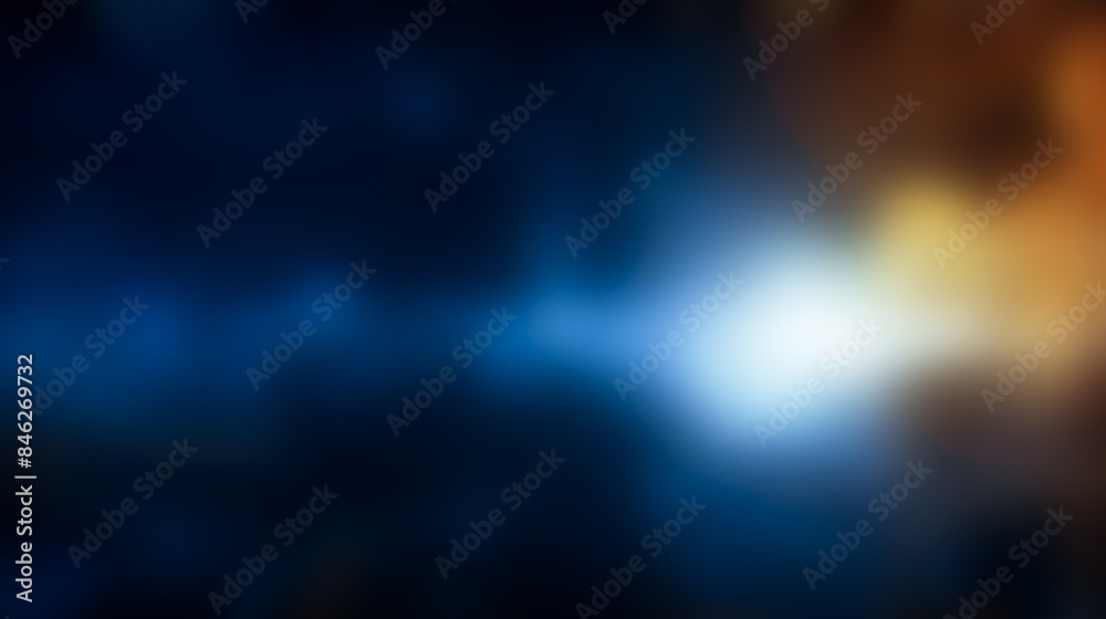 Abstract blue and orange light background Abstract blue and orange light background