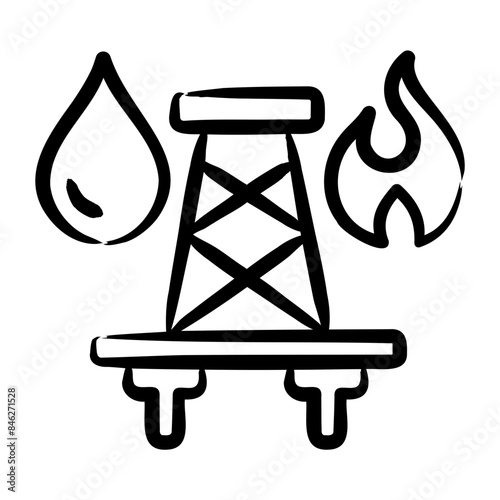 Oil And Gas Icon