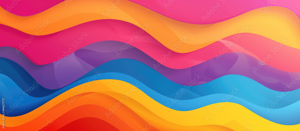 Colorful abstract background with wavy patterns and gradients for social media banners, digital marketing materials or web design Colorful abstract background with wavy patterns and gradients for social media banners, digital marketing materials or web design