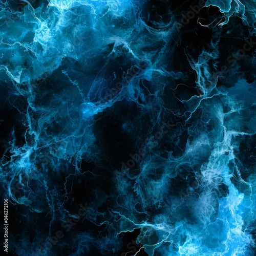 abstract blue smoke (fire blue)