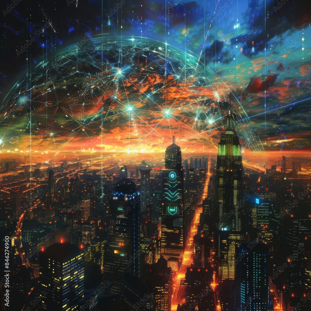 network cover city network cover city