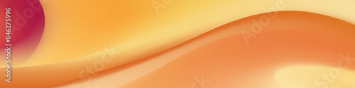 Impactful abstract mesh blur banner with a dynamic blend of orange and yellow gradients, infusing a vibrant, visually appealing look into social media, brochures, and presentations