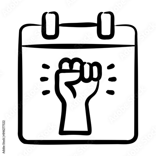 Juneteenth Holiday Icon