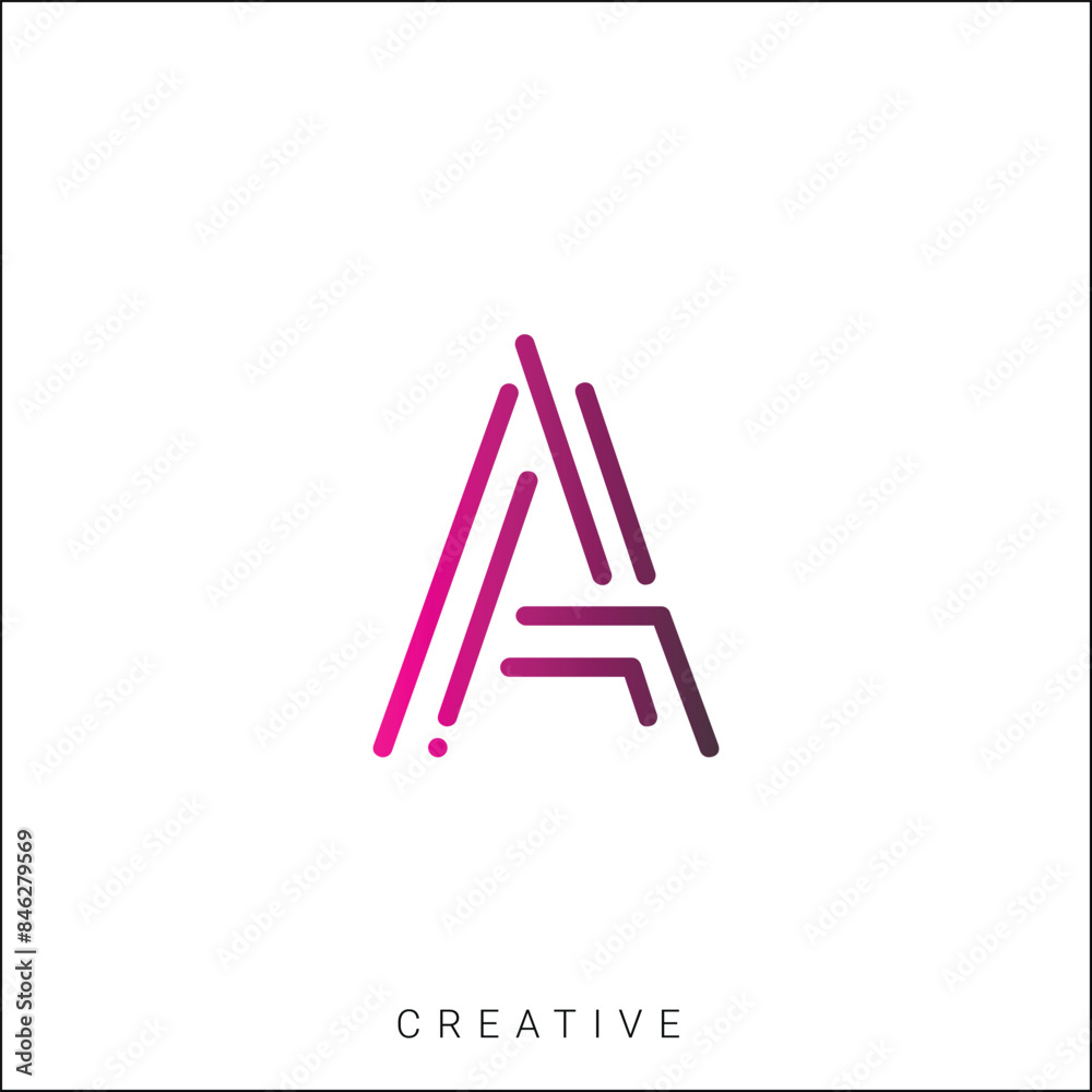 A Creative Latter Logo Design. By Custom Branding Logo. Creative Logo Design. Logo Template. Vector illustration. Modern Design. Monogram Design A Creative Latter Logo Design. By Custom Branding Logo. Creative Logo Design. Logo Template. Vector illustration. Modern Design. Monogram Design