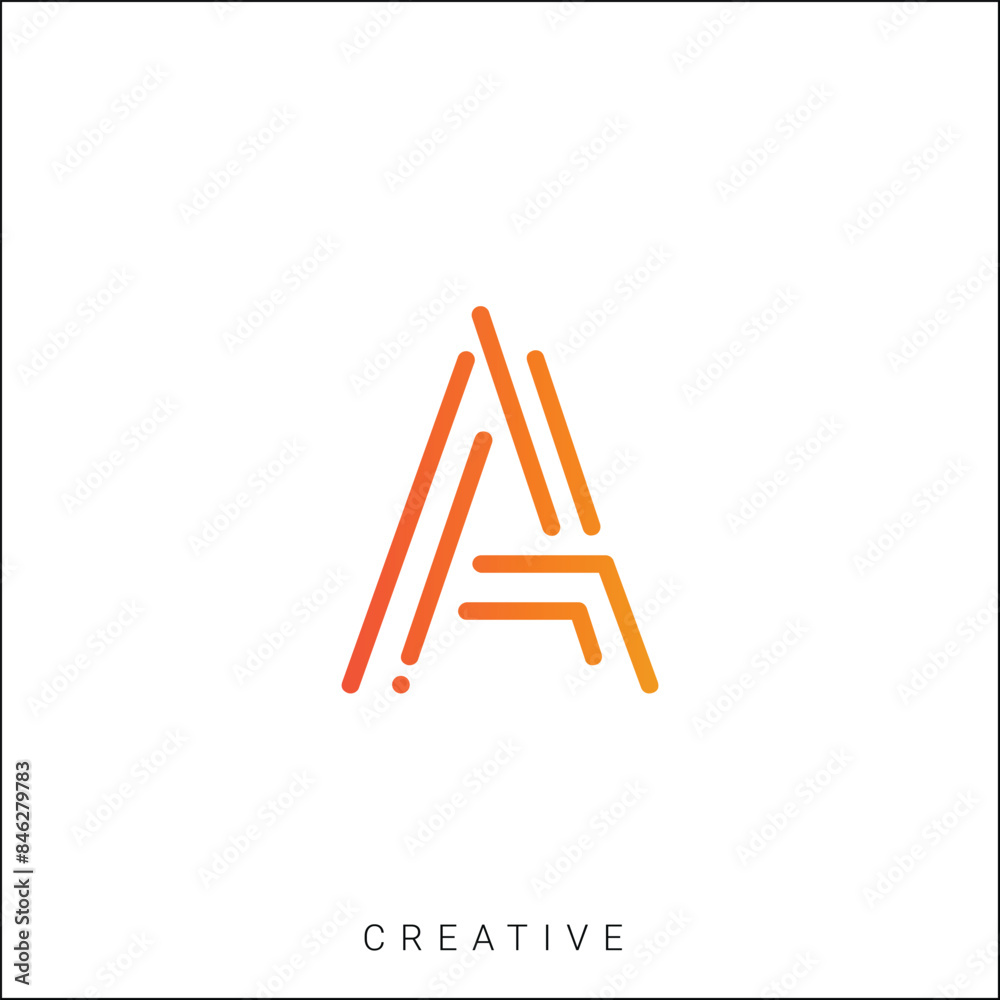 A Creative Latter Logo Design. By Custom Branding Logo. Creative Logo Design. Logo Template. Vector illustration. Modern Design. Monogram Design A Creative Latter Logo Design. By Custom Branding Logo. Creative Logo Design. Logo Template. Vector illustration. Modern Design. Monogram Design