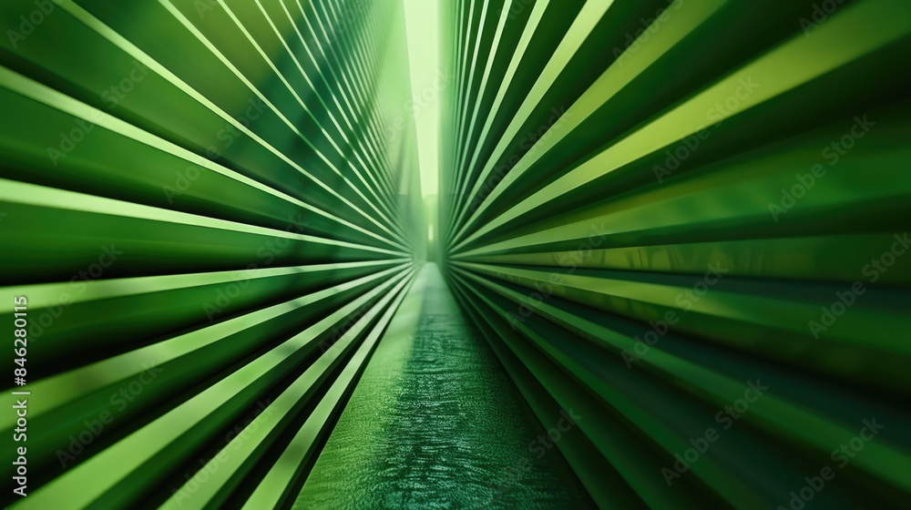 Obraz premium A green image of a long green line with a green background