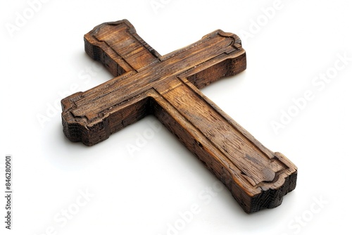 Ein altes Kreuz aus Holz  photo