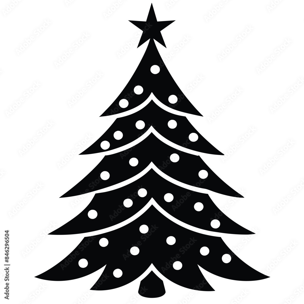 Obraz premium Christmas tree